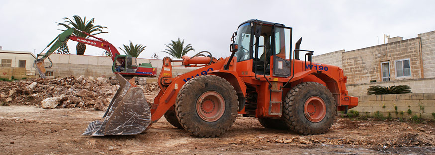 Francis Portelli - Excavation & demolition work in Malta